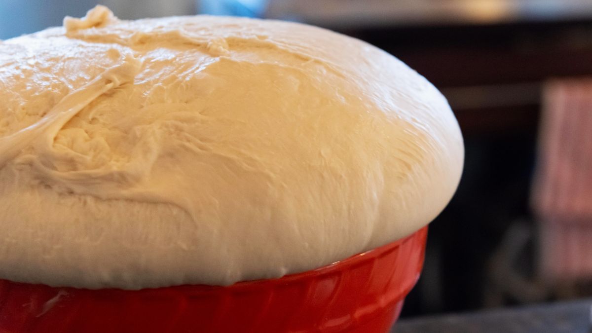 overflowing dough